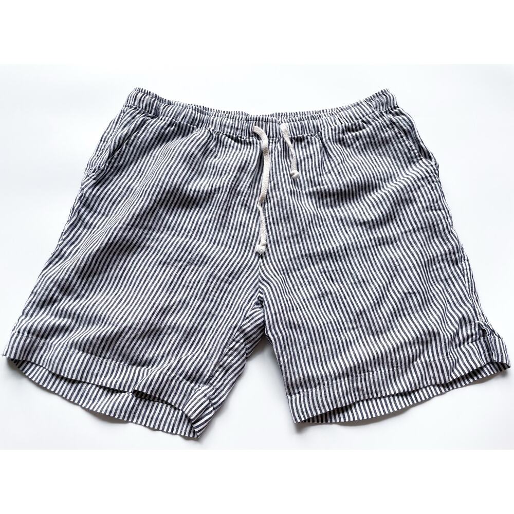 Alex Crane Bo Short - Navy and White lines
